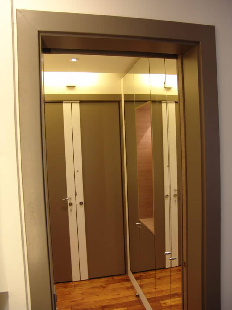 rideau acoustique porte entrée