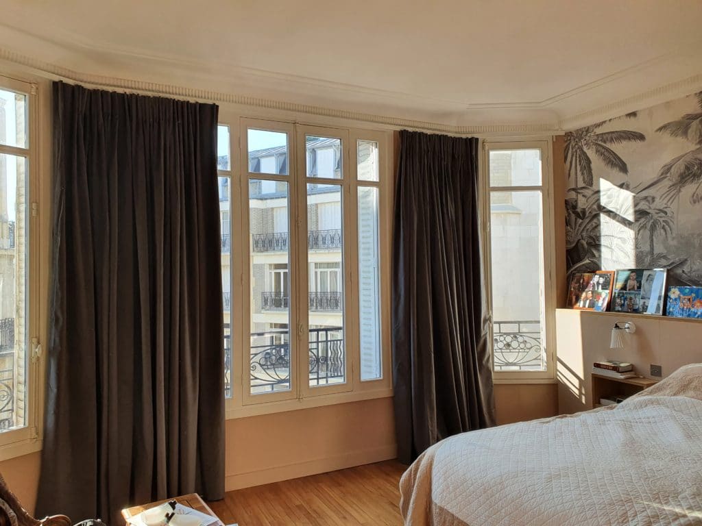 rideaux wave bow window paris