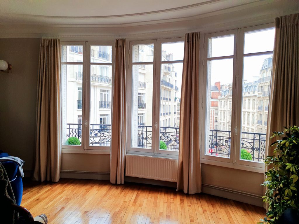 rideaux wave bow window paris